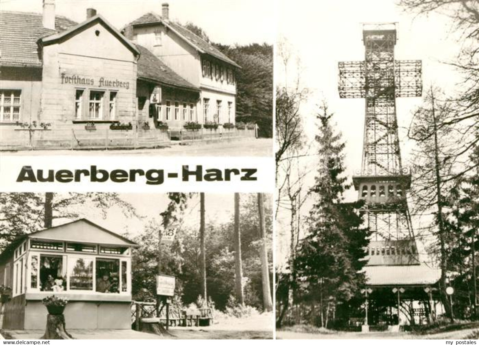 73044861 Auerberg Harz Gaststaette Und Kiosk Auerberg Josephskreuz Auerberg Harz - Stolberg (Harz)