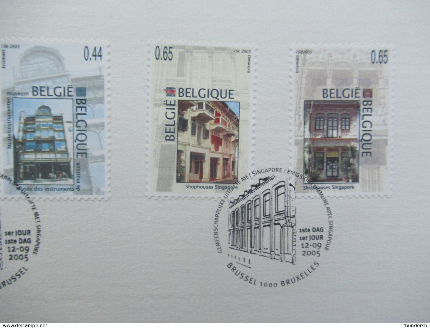 FDS 3426/29 'Singapore - Oude Winkels' - Zeer Mooi! - 1999-2010