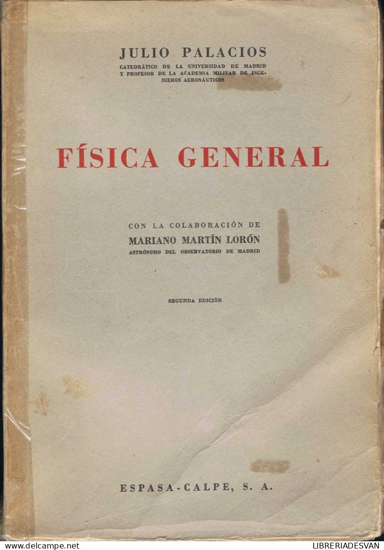 Física General - Julio Palacios - Ciencias, Manuales, Oficios