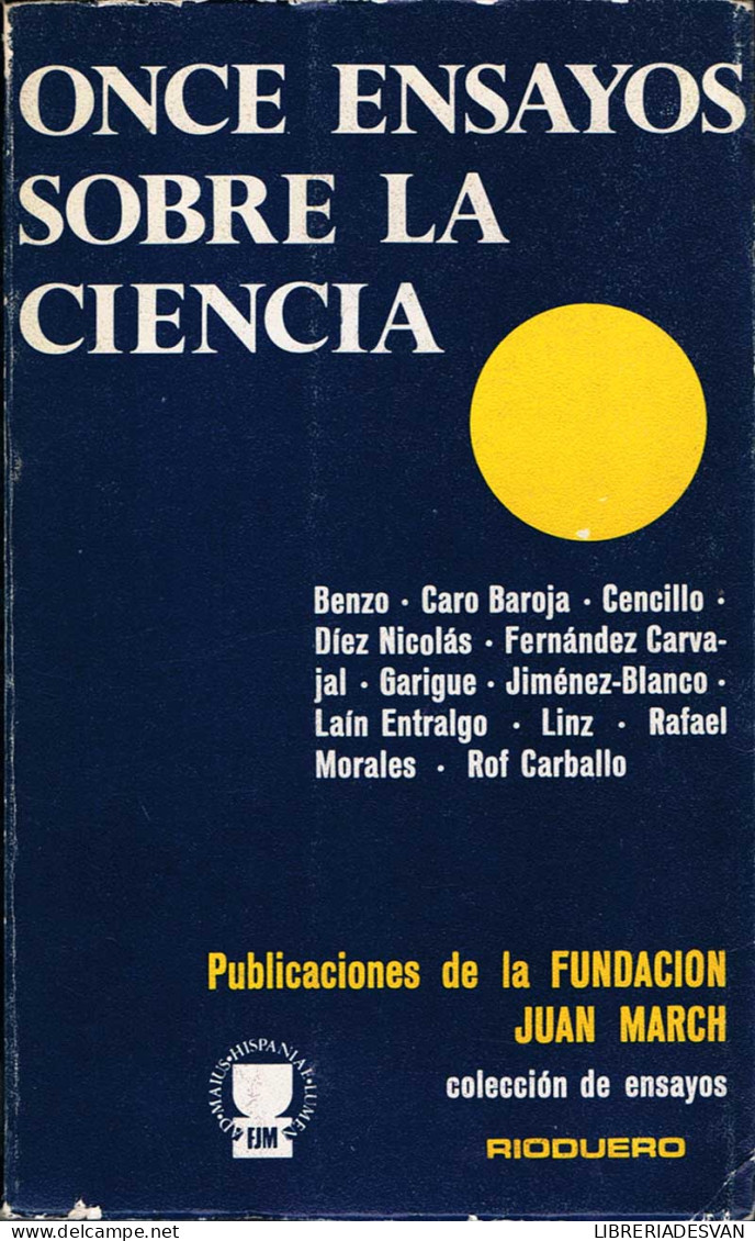 Once Ensayos Sobre La Ciencia - AA.VV. - Ciencias, Manuales, Oficios