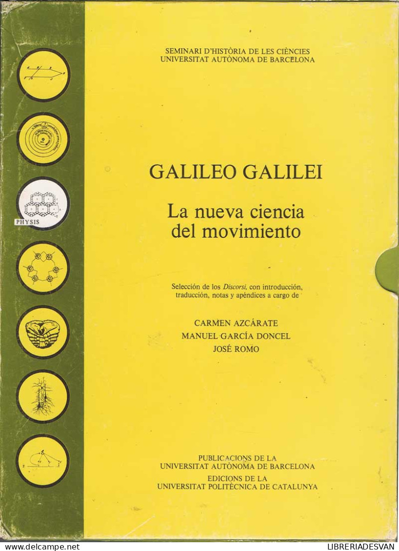 La Nueva Ciencia Del Movimiento. Libro + Facsímil En Estuche - Galileo Galilei - Craft, Manual Arts