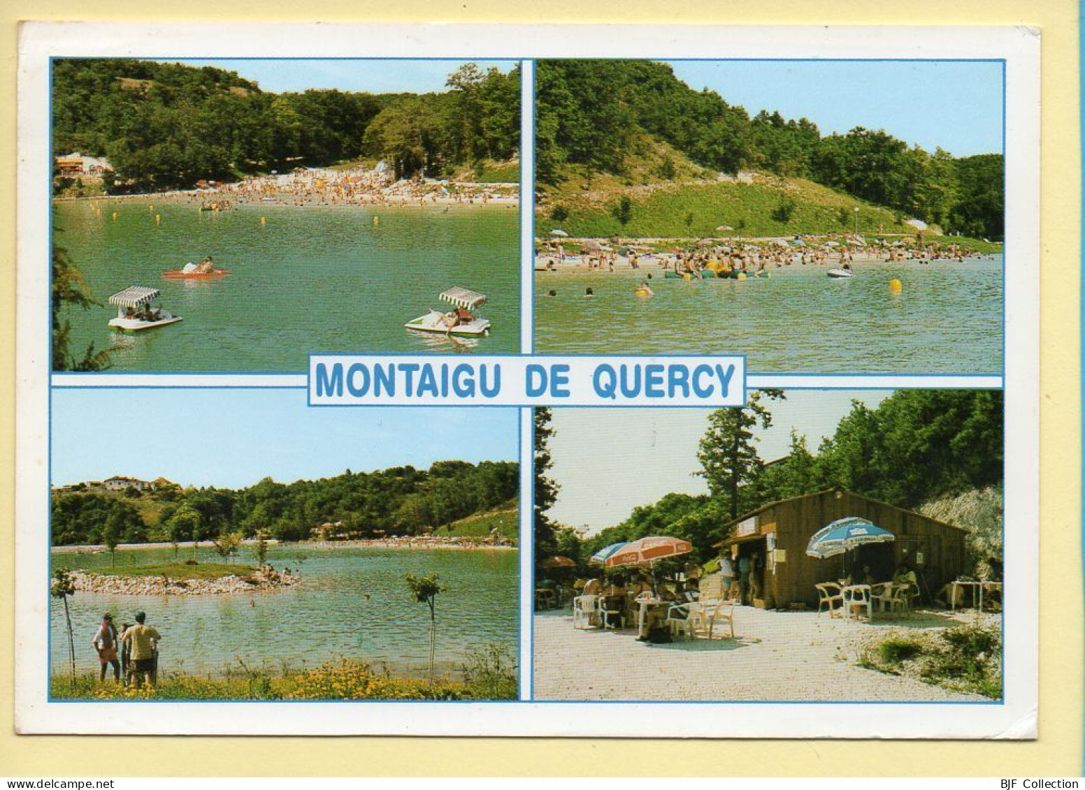 82. MONTAIGU DE QUERCY – Le Lac / Multivues (animée)(voir Scan Recto/verso) - Montaigu De Quercy