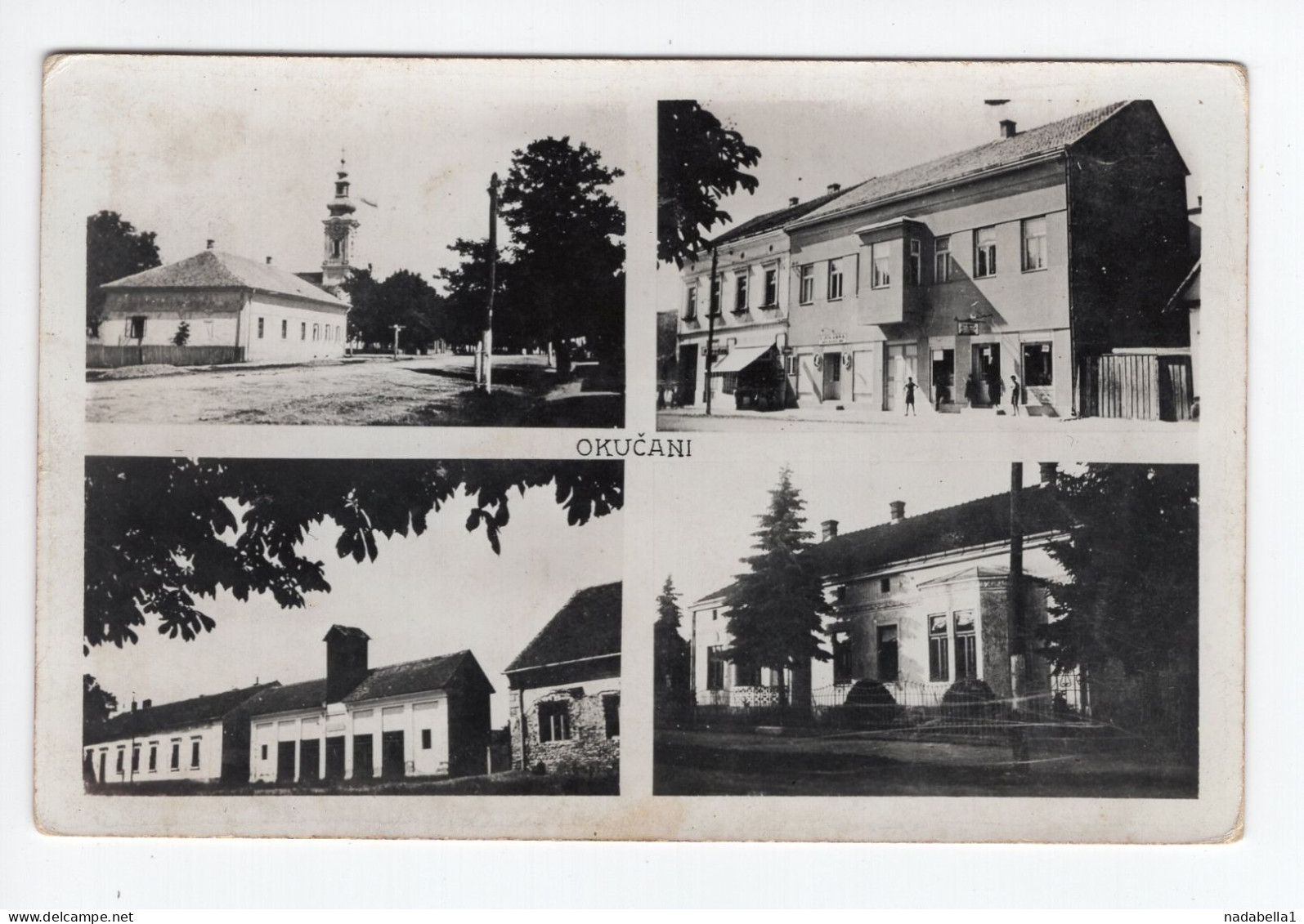 1930? KINGDOM OF SHS,CROATIA,OKUCANI,POSTCARD,MINT,ORIGINAL PHOTOGRAPH - Jugoslawien