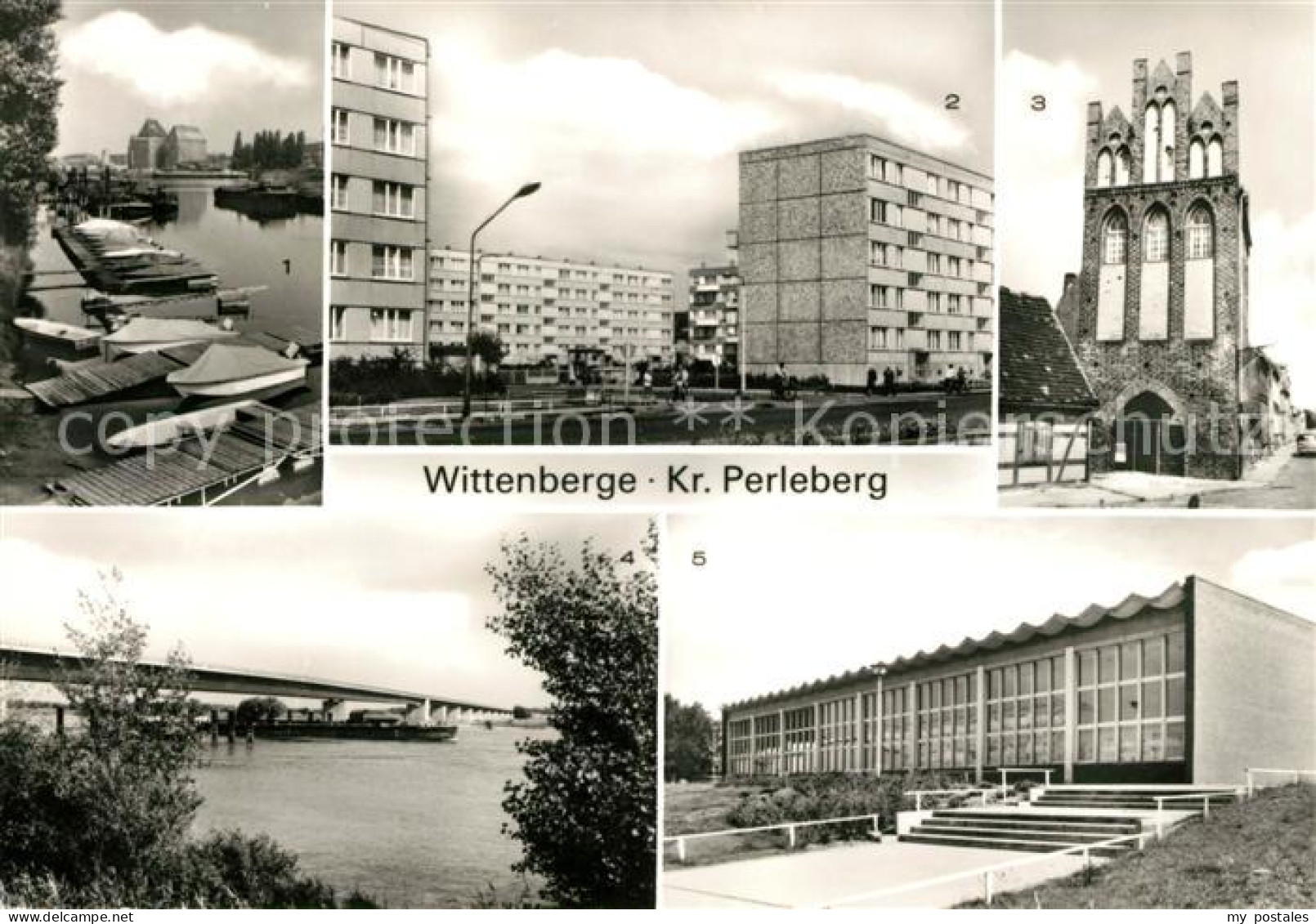 73044267 Wittenberge Prignitz Hafen Perleberger Strasse Steintor Elbbruecke Schw - Wittenberge