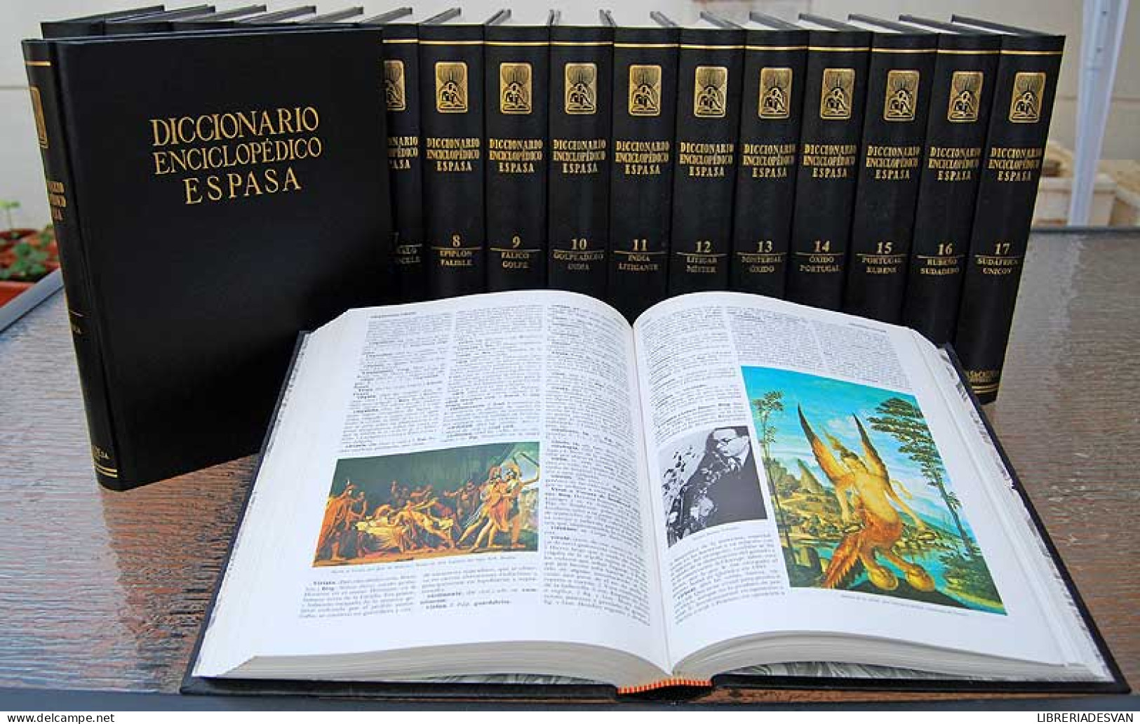 Diccionario Enciclopédico Espasa 18 Tomos - Dictionaries, Encylopedia
