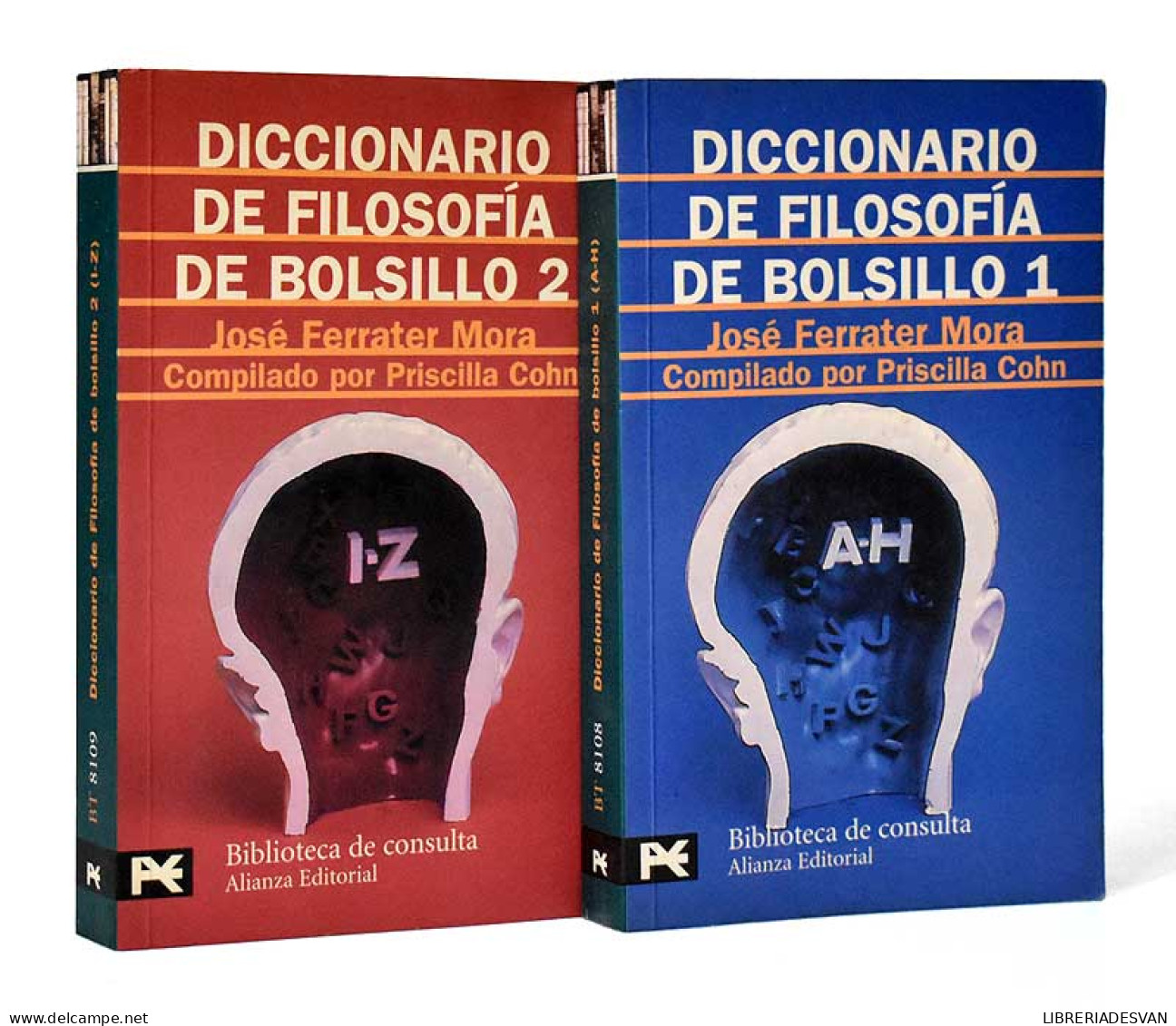 Diccionario De Filosofía De Bolsillo. 2 Tomos - José Ferrater Mora - Diccionarios, Enciclopedias