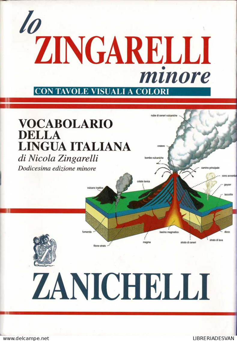 Lo Zingarelli Minore. Vocabolario Della Lingua Italiana. Con Tavole Visuall A Colori - Nicola Zingarelli - Diccionarios, Enciclopedias