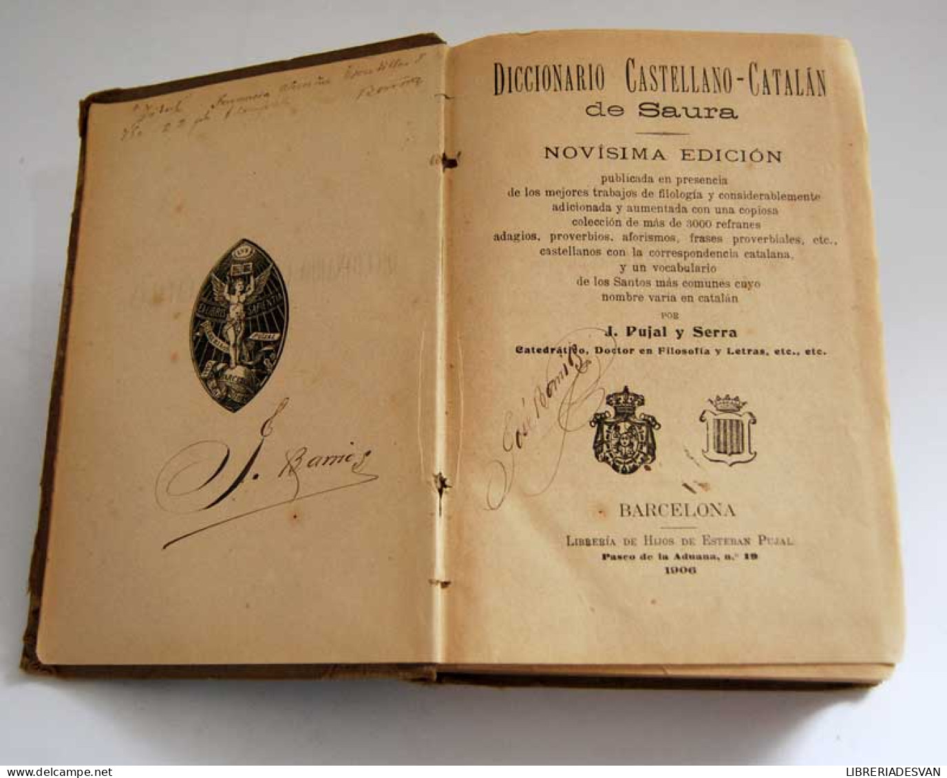 Diccionario Castellano-Catalán - Saura - Dictionnaires, Encyclopédie