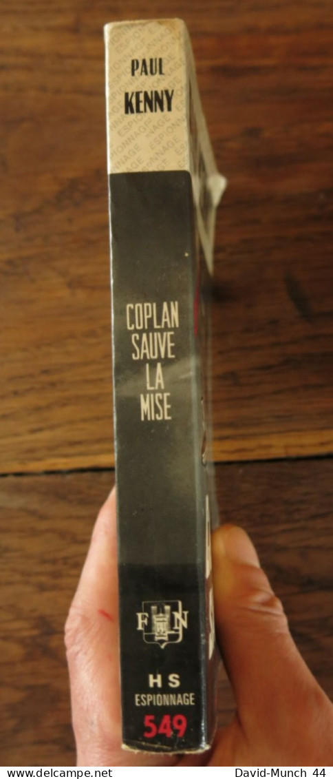 Coplan Sauve La Mise De Paul Kenny. Fleuve Noir, Espionnage. 1966 - Fleuve Noir