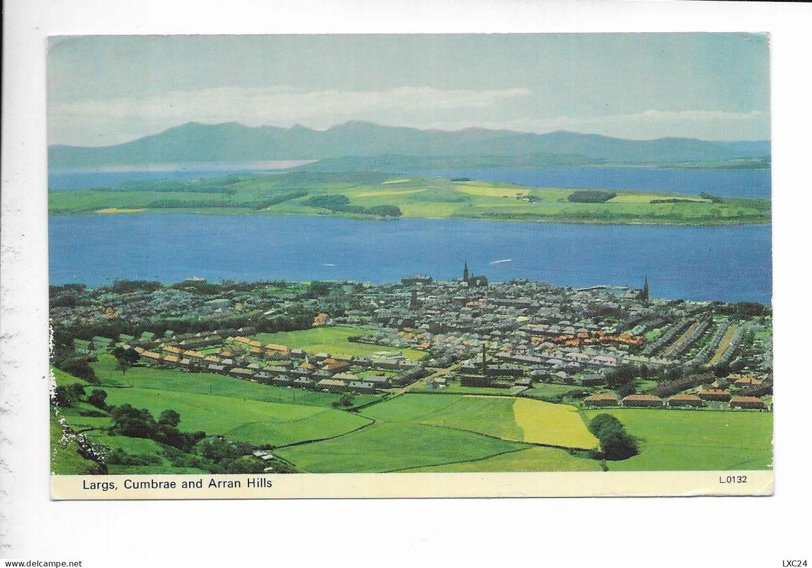 LARGS. CUMBRAE AND ARRAN HILLS. - Ayrshire