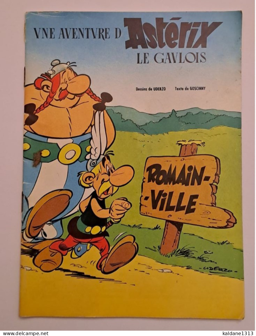 Astérix à Romainville Album Publicitaire Pour La Marque Pelletier Parution 1970 - Astérix
