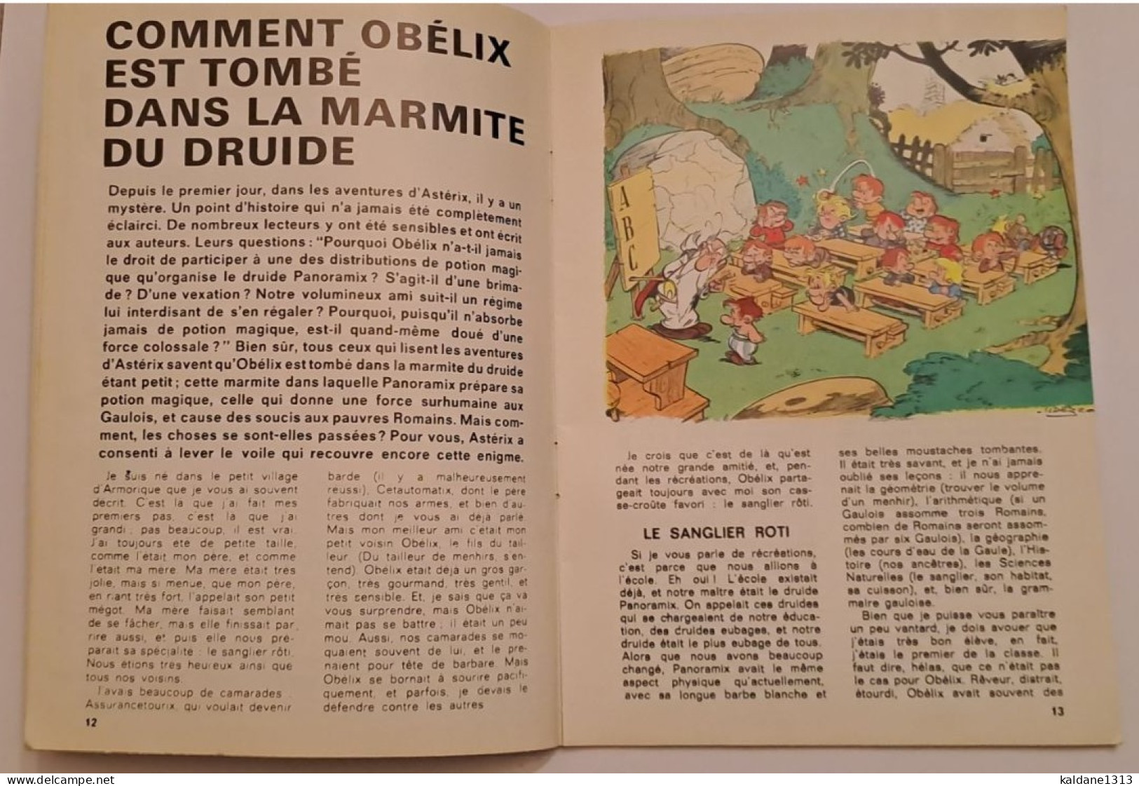 Astérix à Romainville Album Publicitaire Pour La Marque Pelletier Parution 1970 - Asterix