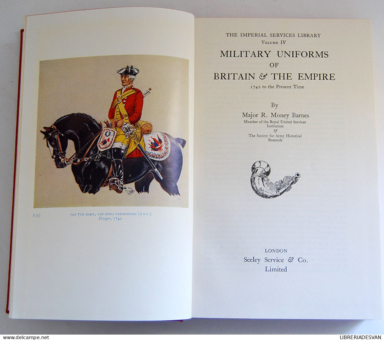 Military Uniforms Of Britain & The Empire. 1742 To The Present Time - Major R. Money Barnes - Histoire Et Art