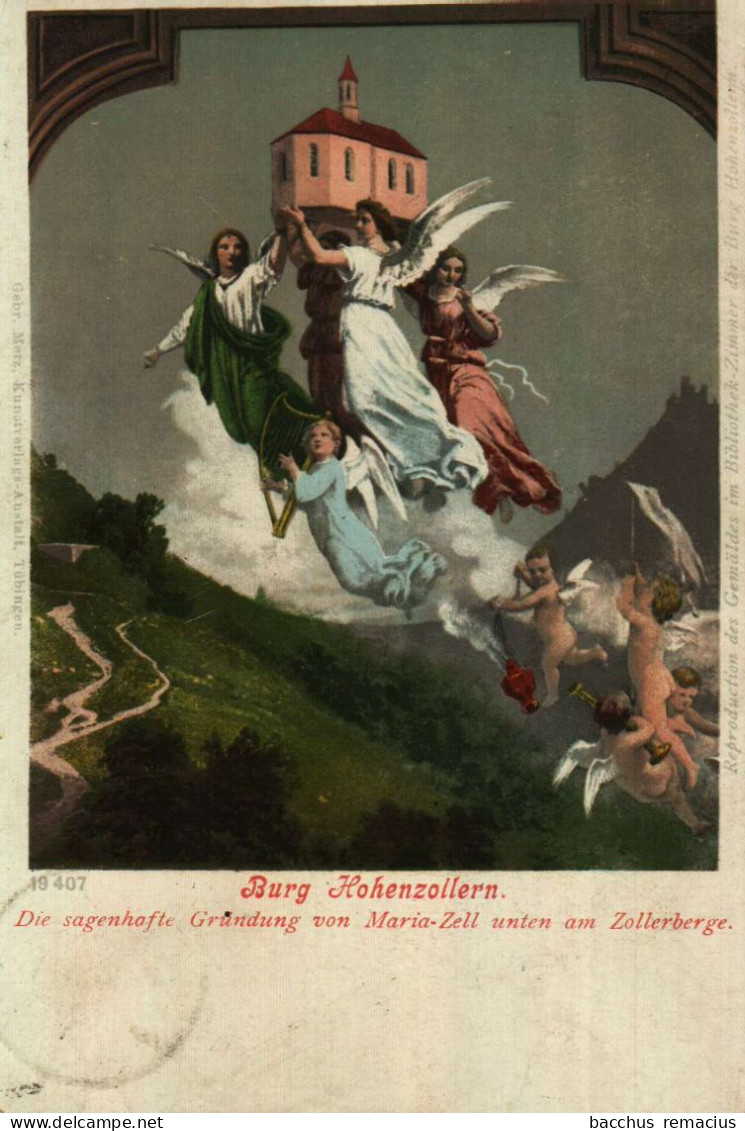 Burg HOHENZOLLERN 1902 - Hechingen