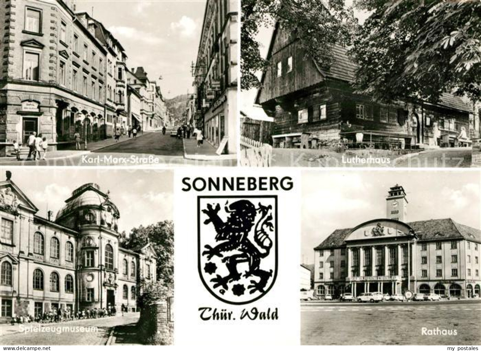 73043684 Sonneberg Thueringen Karl Marx Strasse Lutherhaus Spielzeugmuseum Ratha - Sonneberg