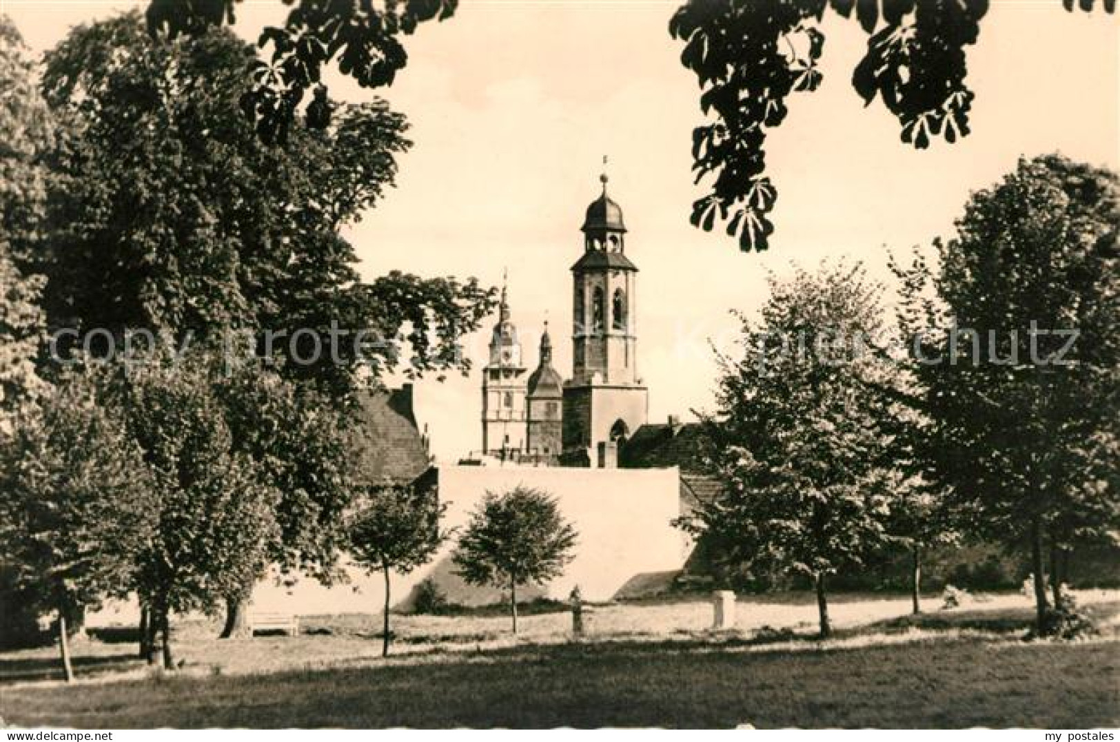 73043301 Bad Langensalza Blick Auf Die Drei Tuerme Bad Langensalza - Bad Langensalza