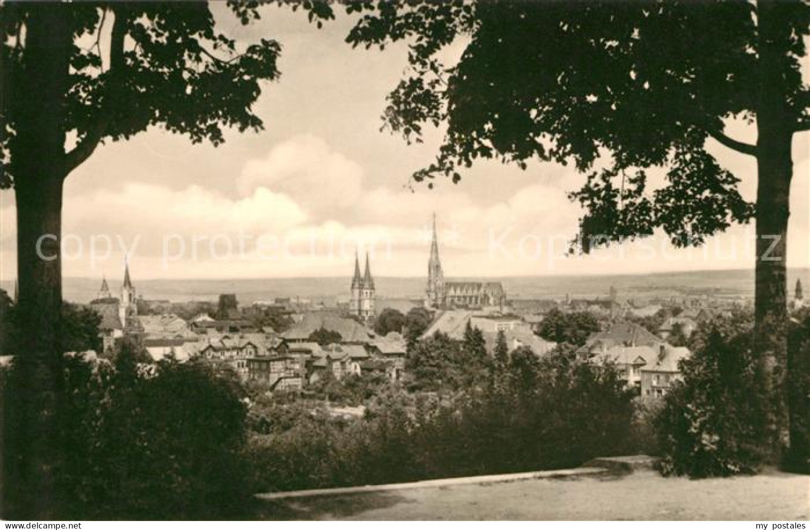 73043259 Muehlhausen Thueringen Teilansicht Kirche Muehlhausen Thueringen - Muehlhausen