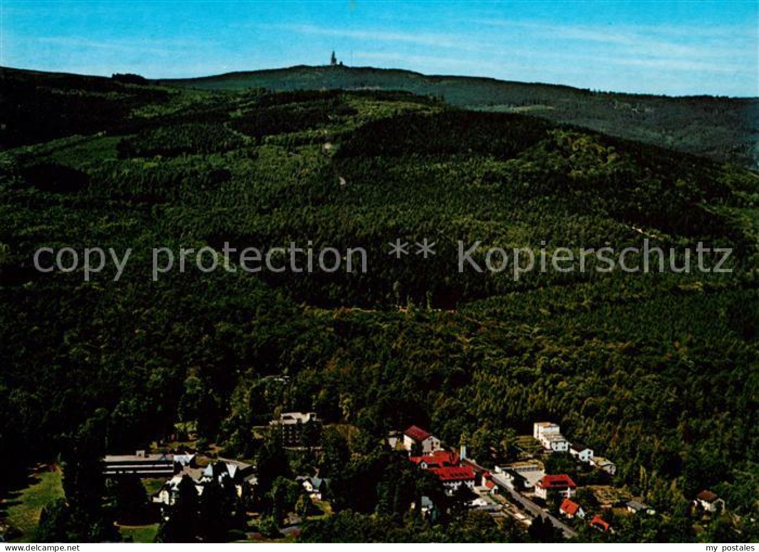 73043185 Oberursel Taunus Klinik Hohe Mark Mit Blick Zum Grossen Feldberg Fliege - Oberursel