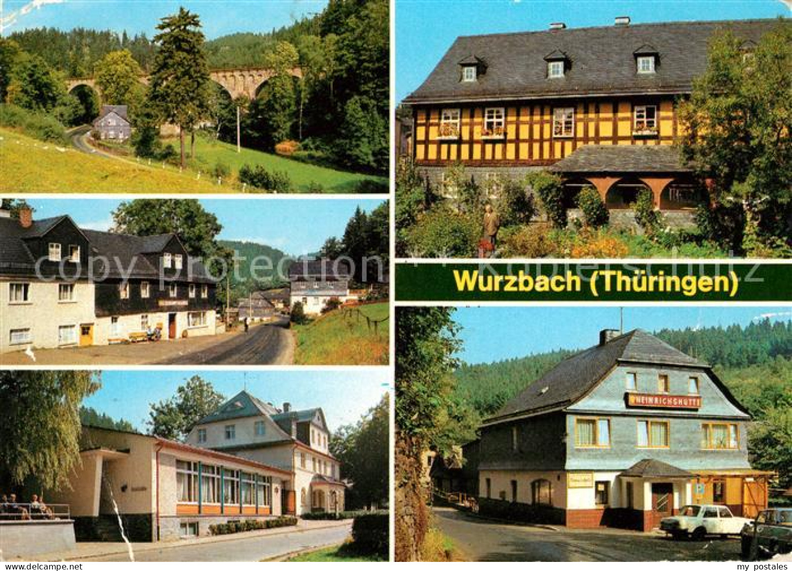 73043168 Wurzbach Viadukt Sormitztal Konsum Gaststaette FDGB Erholungsheim Ratha - Te Identificeren