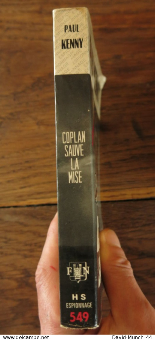 Coplan Sauve La Mise De Paul Kenny. Fleuve Noir, Espionnage. 1966 - Fleuve Noir