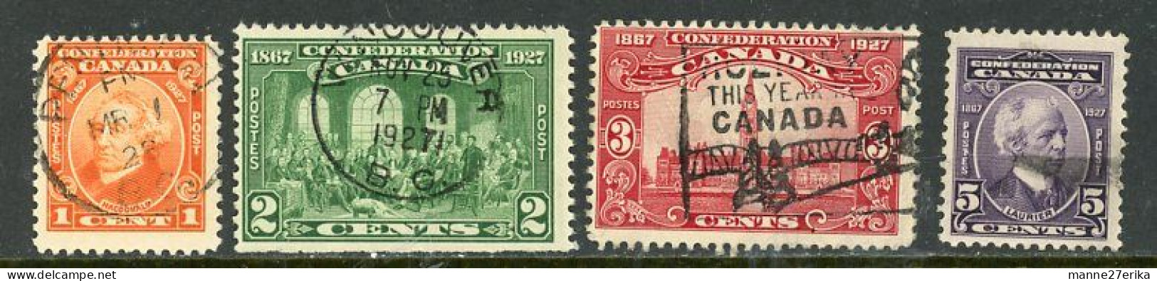 Canada USED 1927 60th Anniversary Of Confederation - Used Stamps