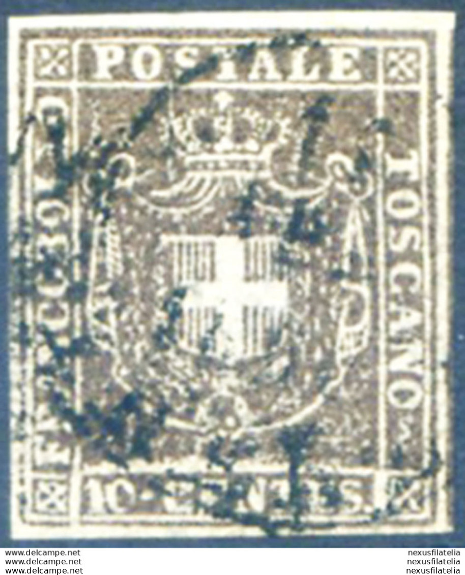 Toscana. Governo Provvisorio 10 C. 1860. Usato. - Ohne Zuordnung