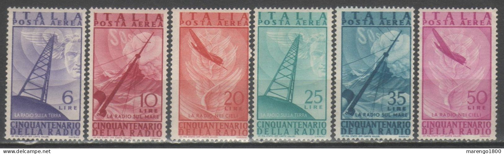 ITALIA 1947 - Radio P.a. * - Airmail