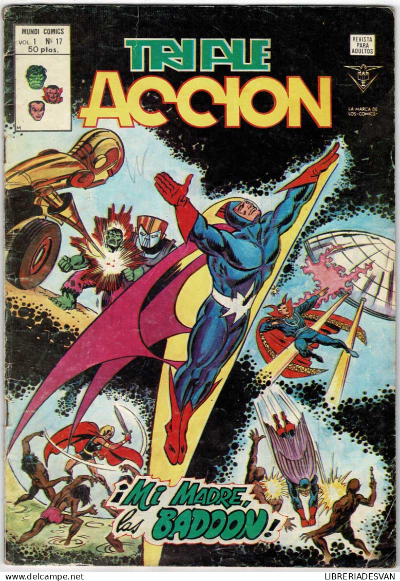 Triple Acción Vol. 1 No. 17. Mundi-Comics - Andere & Zonder Classificatie