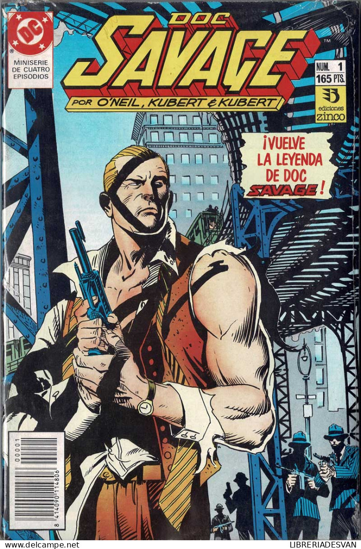 Doc Savage. Pack Precintado Del 1 Al 4. Serie Completa - O'Neil, Kubert & Kubert - Other & Unclassified