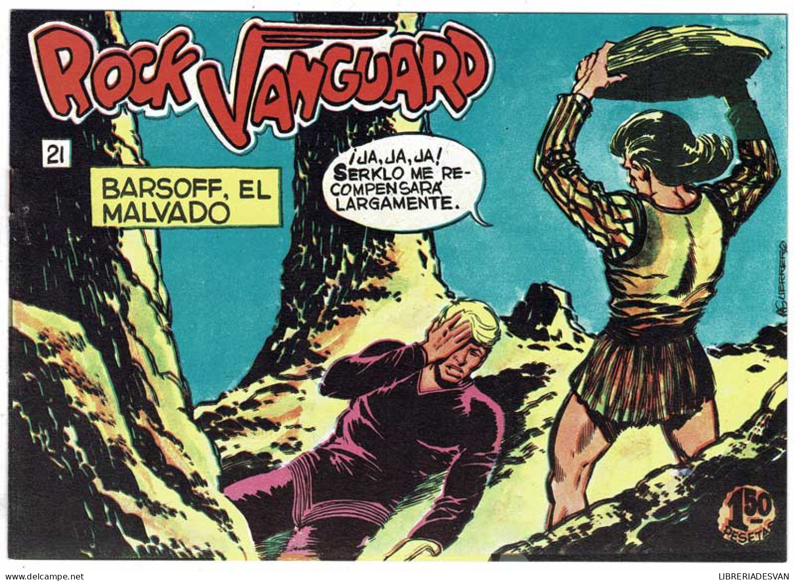 Rock Vanguard Facsímil No. 21. Barsoff, El Malvado - A. Gerrero Y González Casquel - Autres & Non Classés