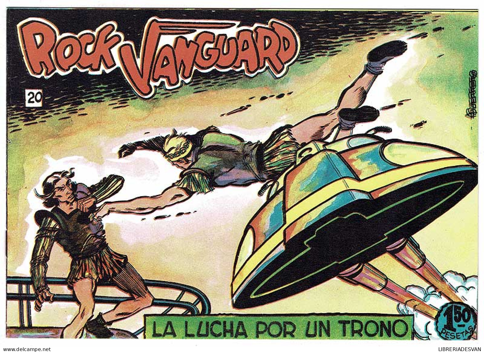 Rock Vanguard Facsímil No. 20. La Lucha Por Un Trono - A. Gerrero Y González Casquel - Otros & Sin Clasificación