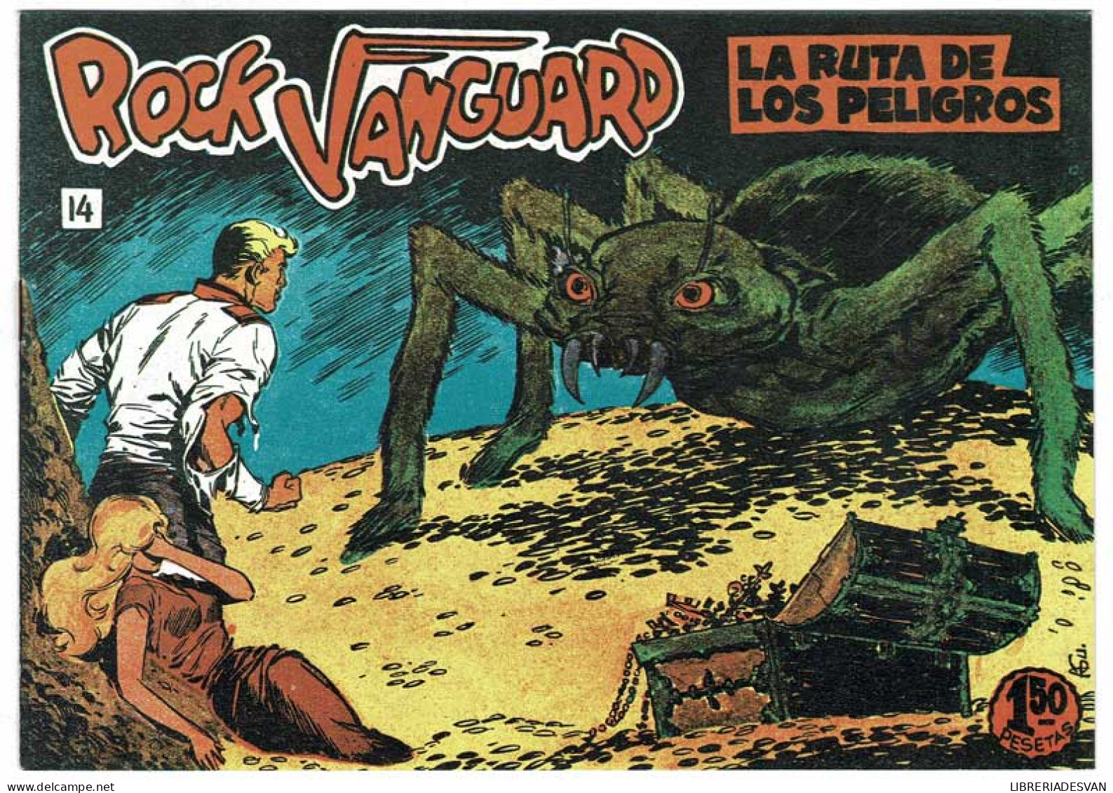 Rock Vanguard Facsímil No. 14. La Ruta De Los Peligros - A. Gerrero Y González Casquel - Otros & Sin Clasificación