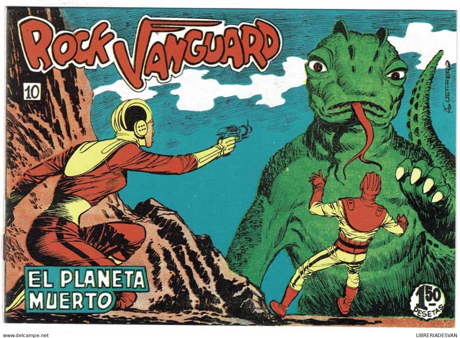 Rock Vanguard Facsímil No. 10. El Planeta Muerto - A. Gerrero Y González Casquel - Otros & Sin Clasificación