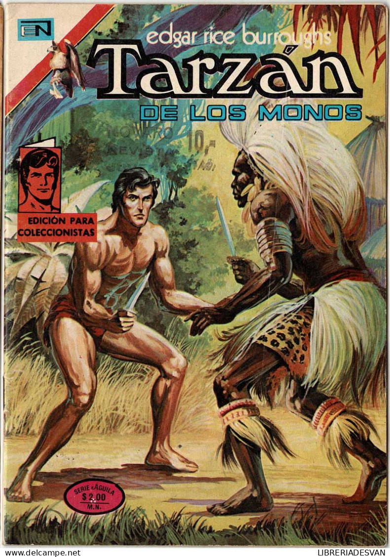 Tarzán De Los Monos. Serie Aguila No. 442 - Edgar Rice Burroughs - Autres & Non Classés