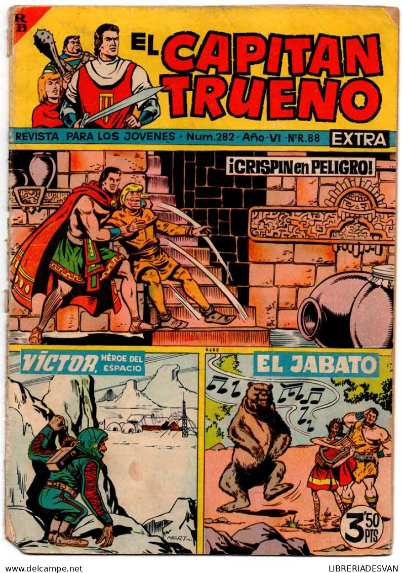 El Capitán Trueno Extra Nº 282 - Bruguera 1965 - Andere & Zonder Classificatie