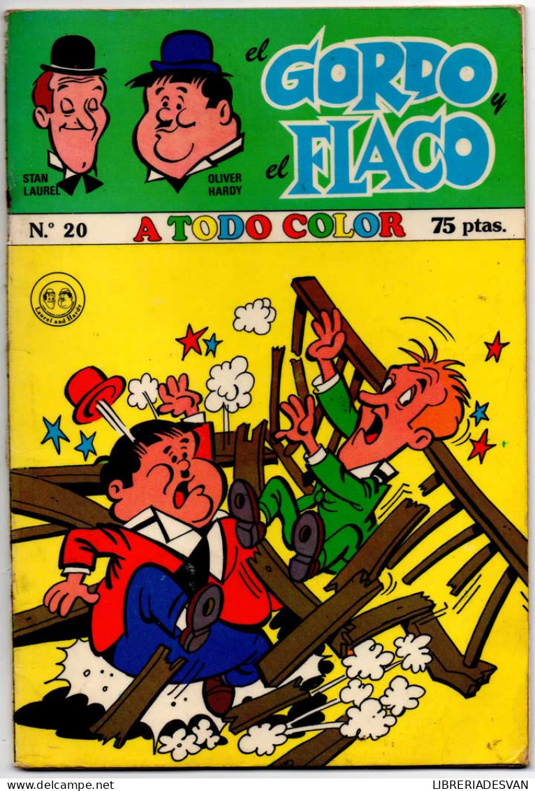 El Gordo Y El Flaco Nº 20 - Marco Ibérica 1982 - Andere & Zonder Classificatie