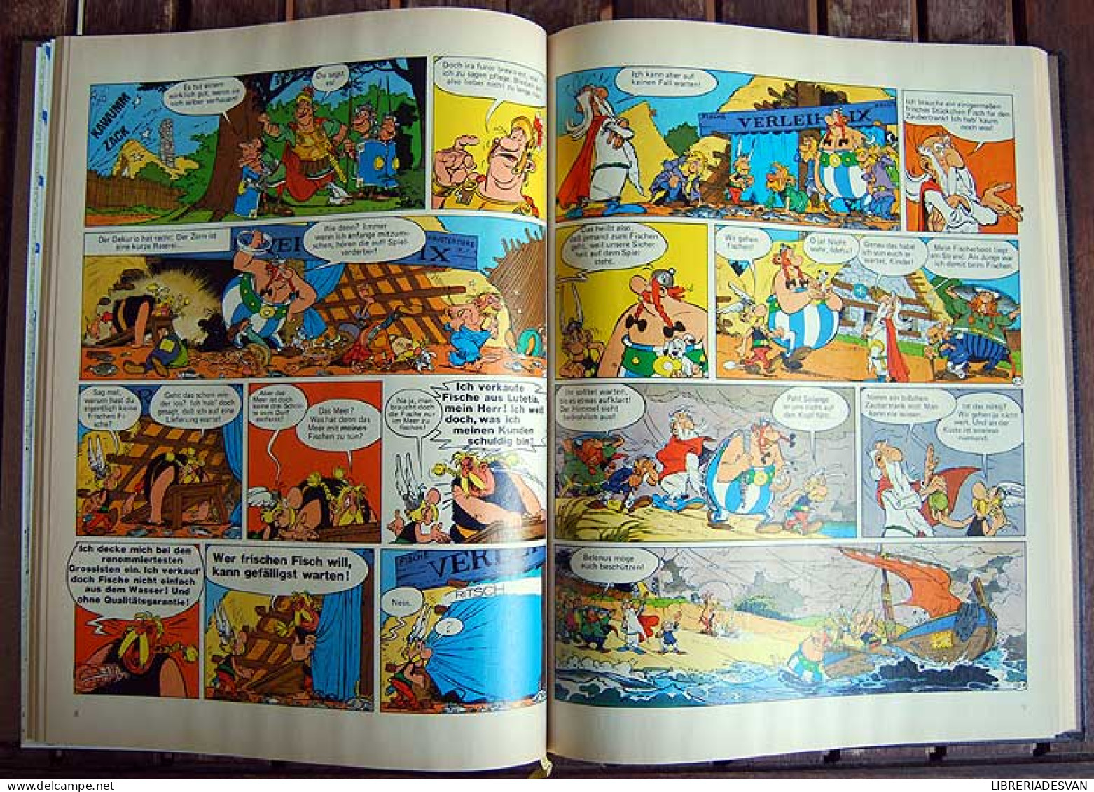Asterix der Gallier. 6 tomos - Goscinny y Urdezo + Das Grosse Asteriz Lexikon
