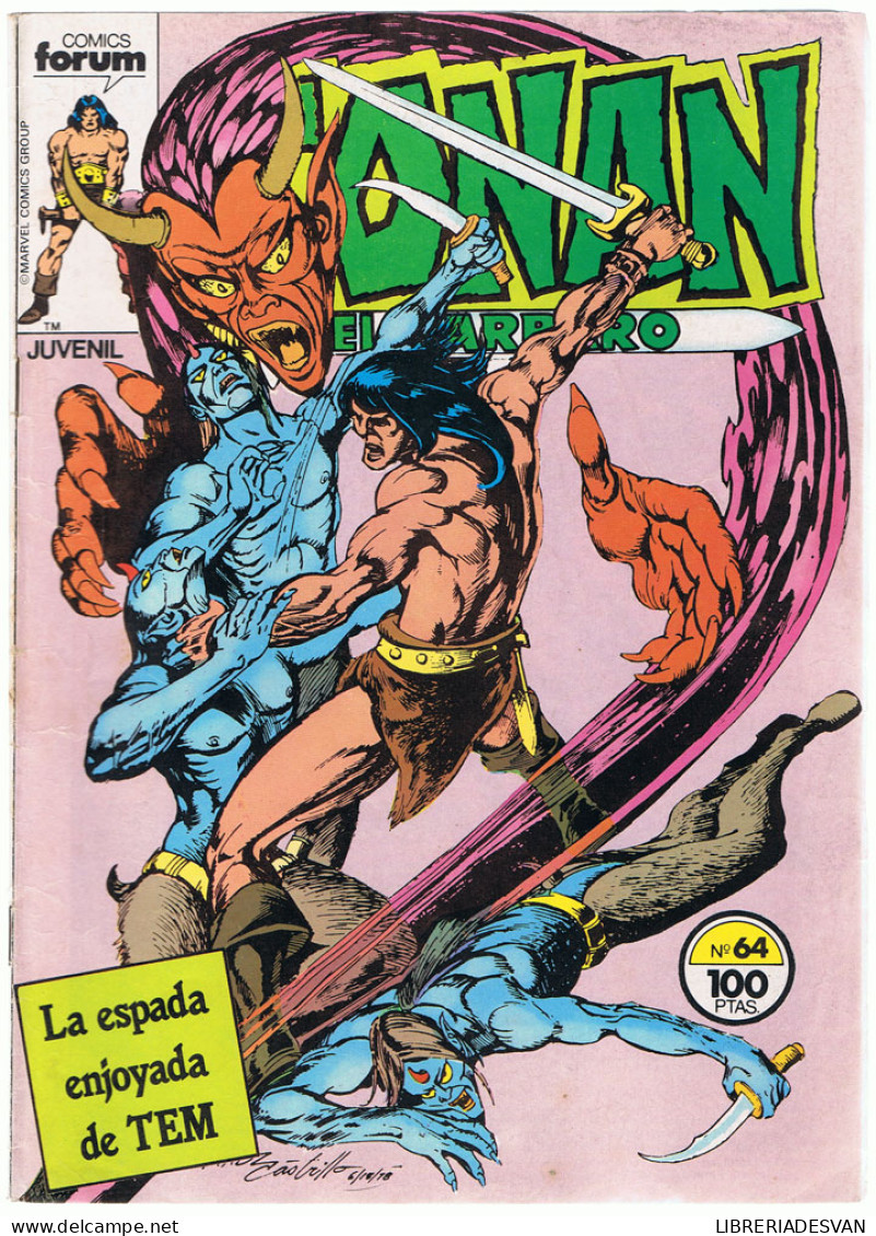 Conan El Bárbaro Nº 64. Forum 1983 - Andere & Zonder Classificatie
