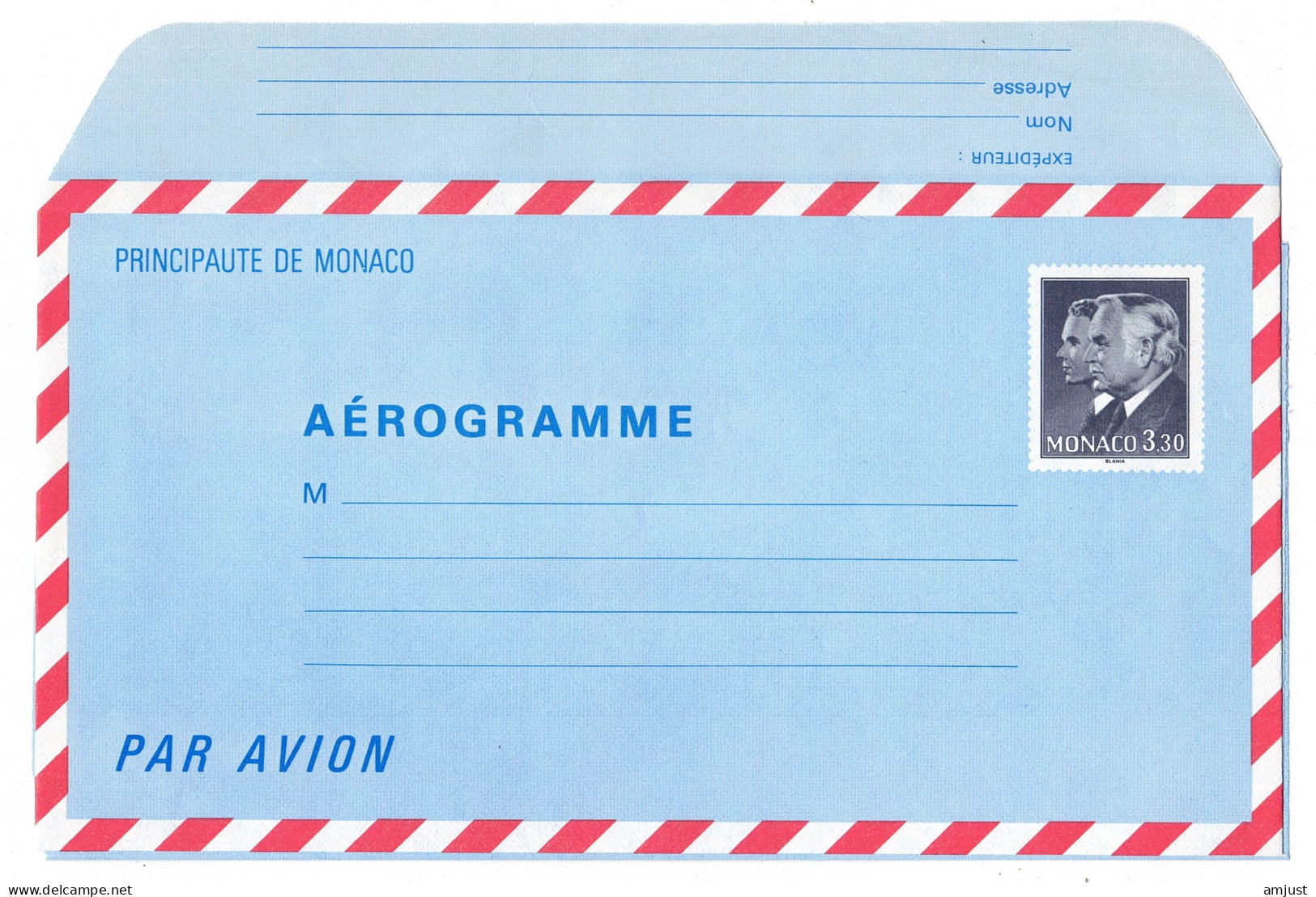 Monaco // Entier Postaux // Aérogramme No. 475 - Postwaardestukken