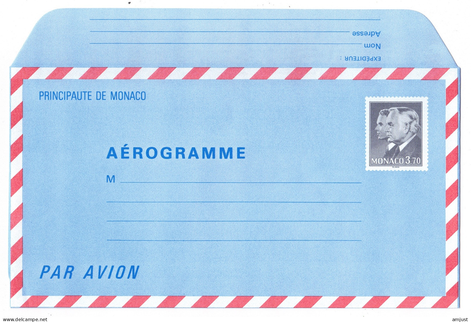 Monaco // Entier Postaux // Aérogramme No. 507 - Postwaardestukken