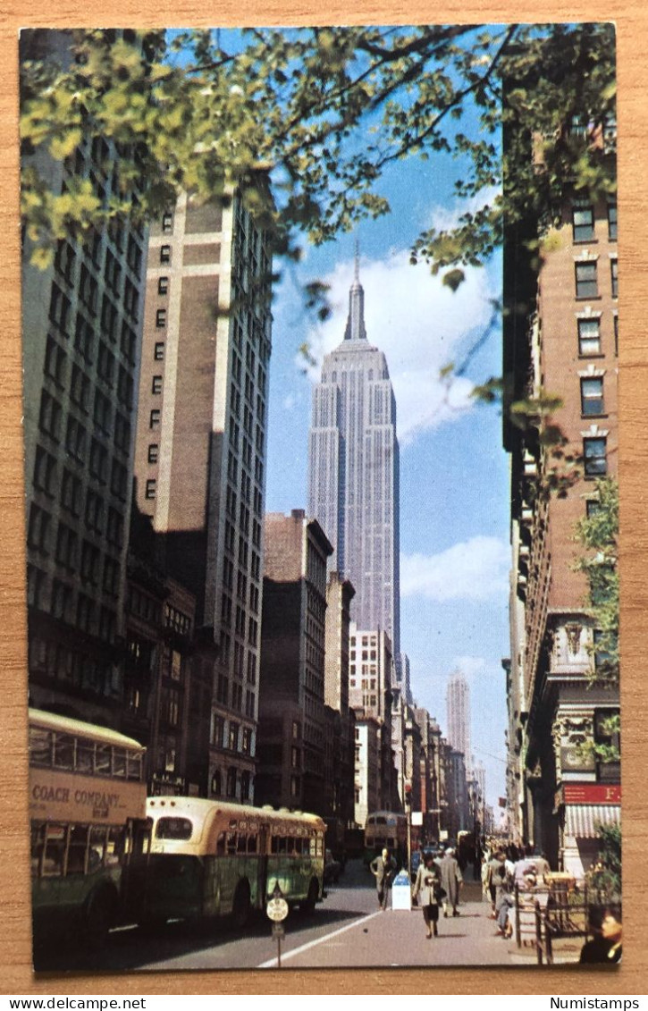 New York City - View Of Fifth Avenue (c169) - Andere Monumente & Gebäude