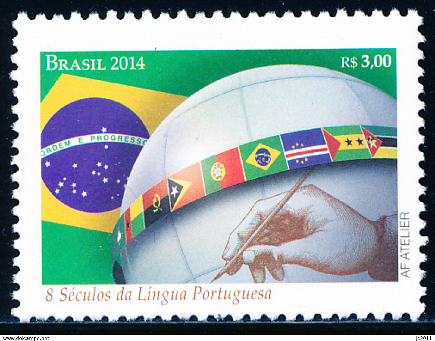 Brazil - 2014 - Portuguese Language - MNH - Unused Stamps