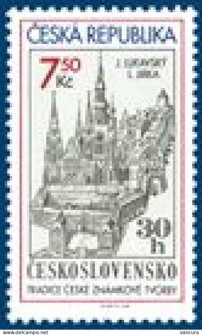 ** 457 Traditions Of The Czech Stamp Design 2006 St Vitus Cathedral - Briefmarken Auf Briefmarken