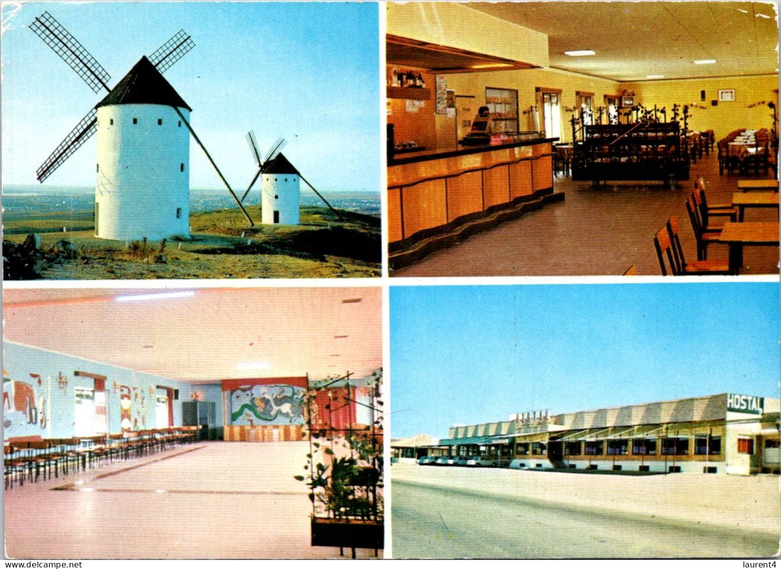 5-3-2024 (2 Y 13) Spain - Placa Al Merito (Hotel - Windmill Etc) - Hotels & Gaststätten