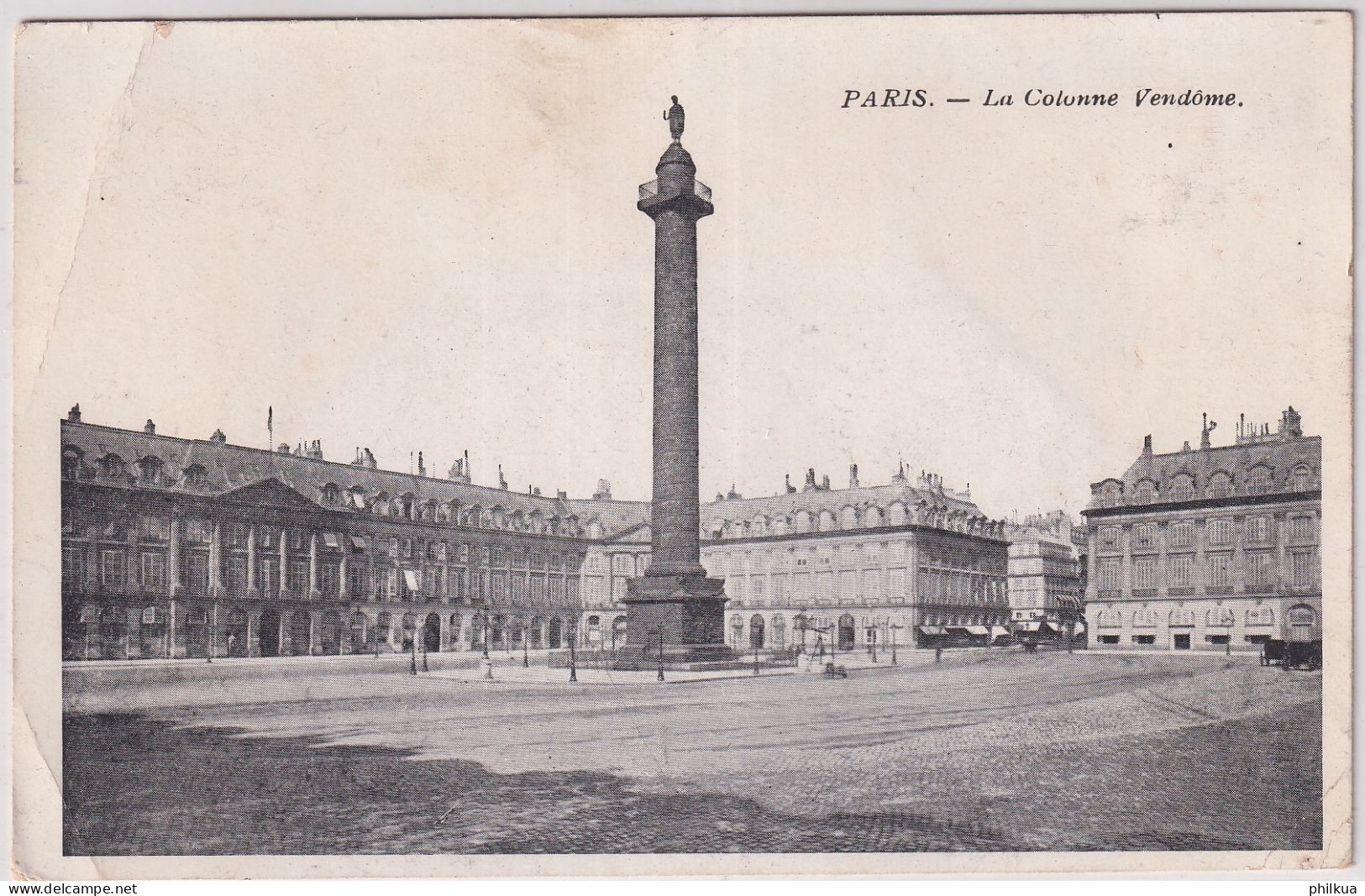 Paris - La Colonne Vendôme - 1909 - Standbeelden