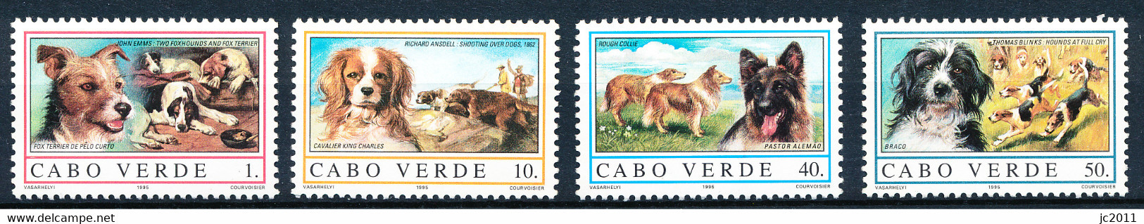 Cabo Verde - 1995 - Dogs - MNH - Kaapverdische Eilanden
