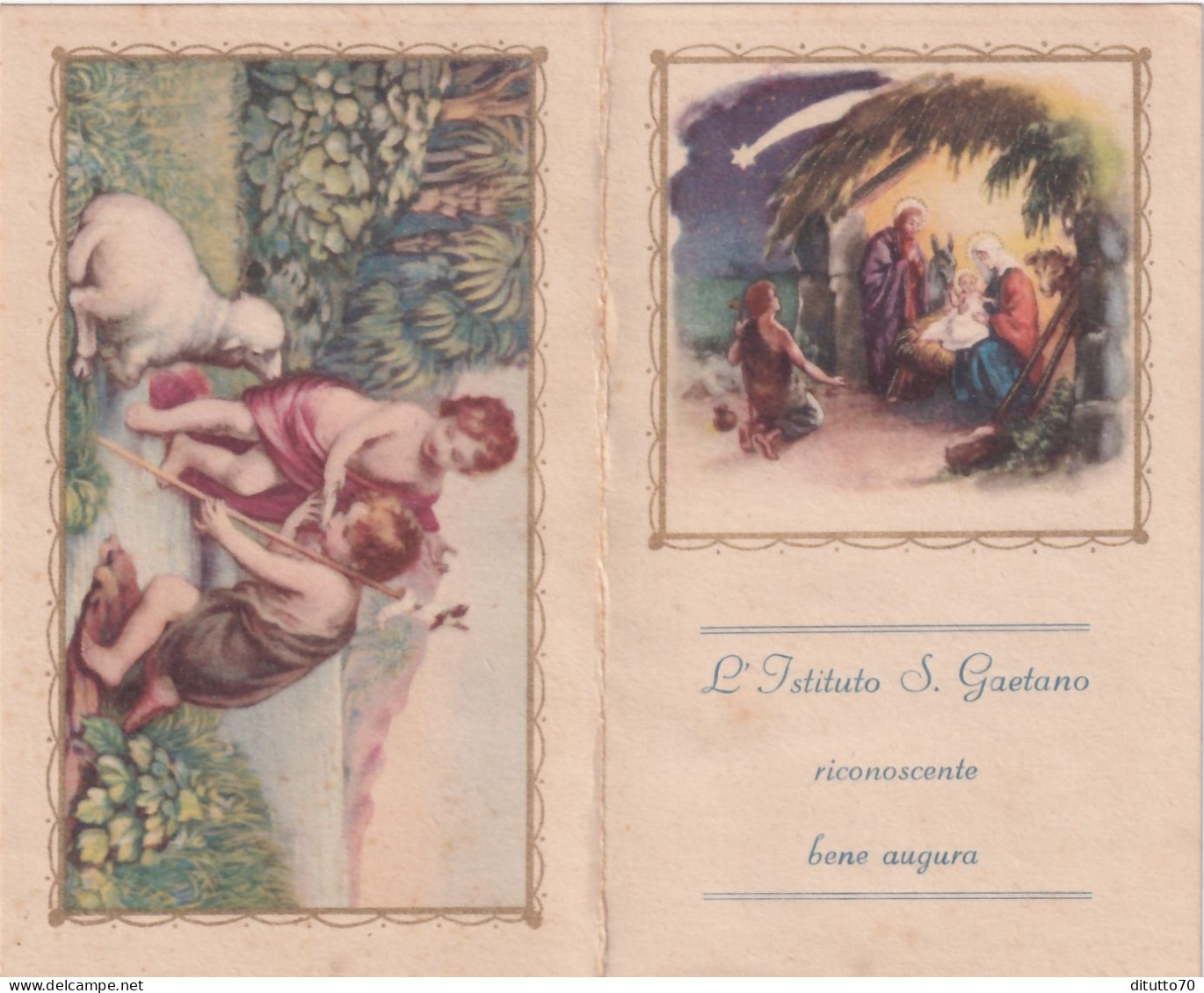 Calendarietto - L'istituto Di S.gaetano - Anno 1941 - Petit Format : 1941-60