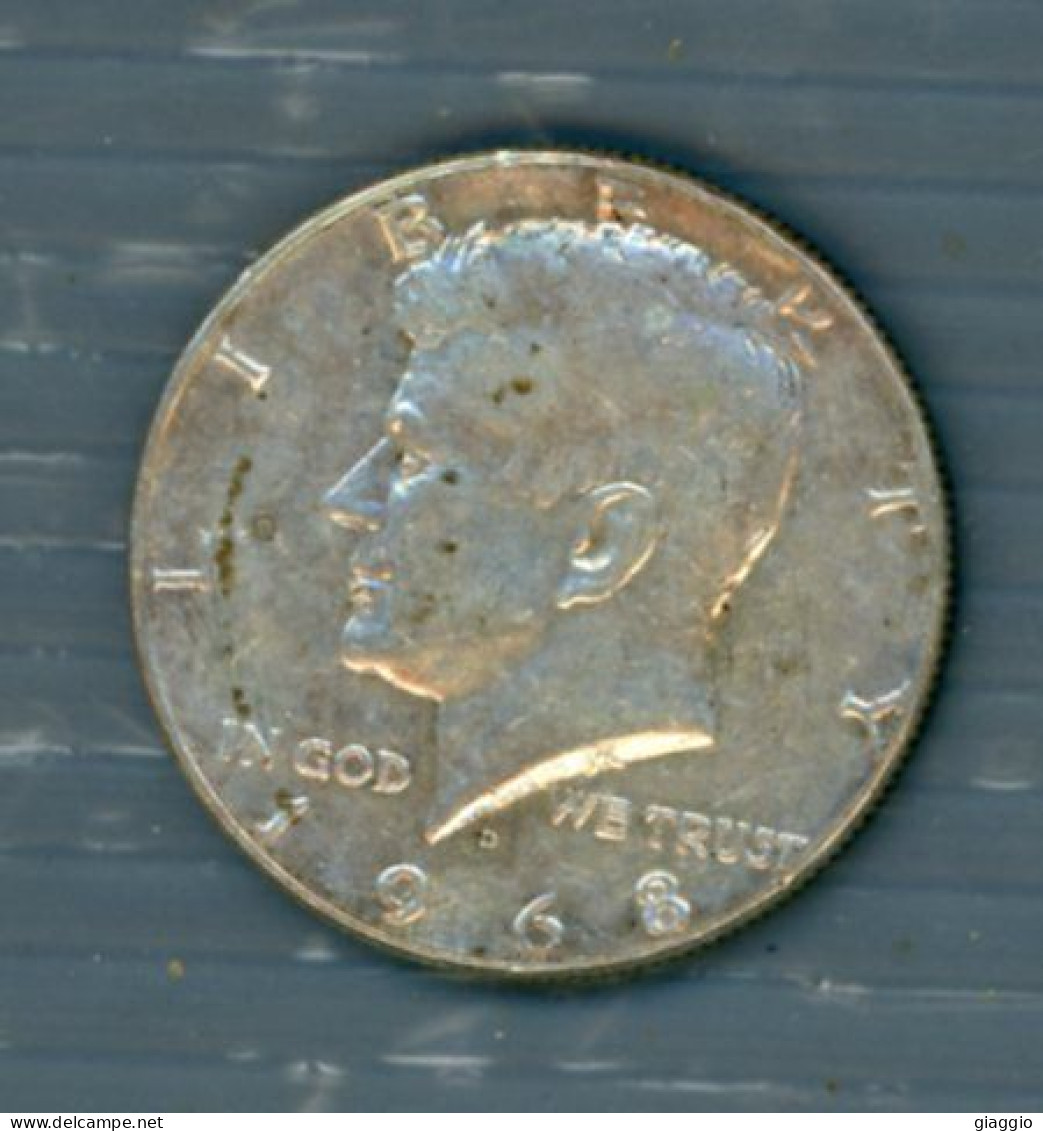 °°° Moneta N. 712 - Half Dollar 1968 °°° - 1964-…: Kennedy