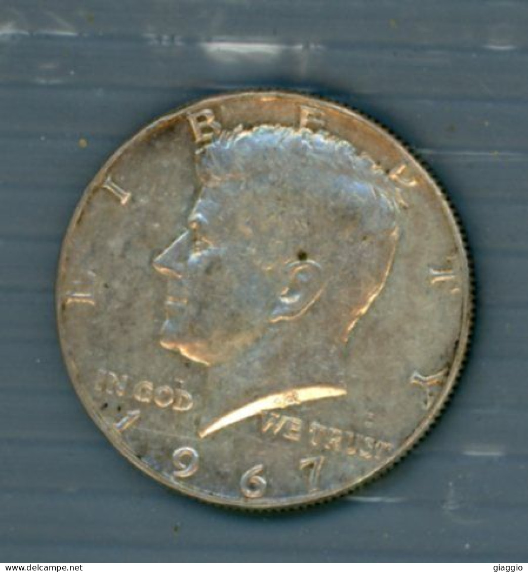 °°° Moneta N. 714 - Half Dollar 1967 Silver °°° - 1964-…: Kennedy