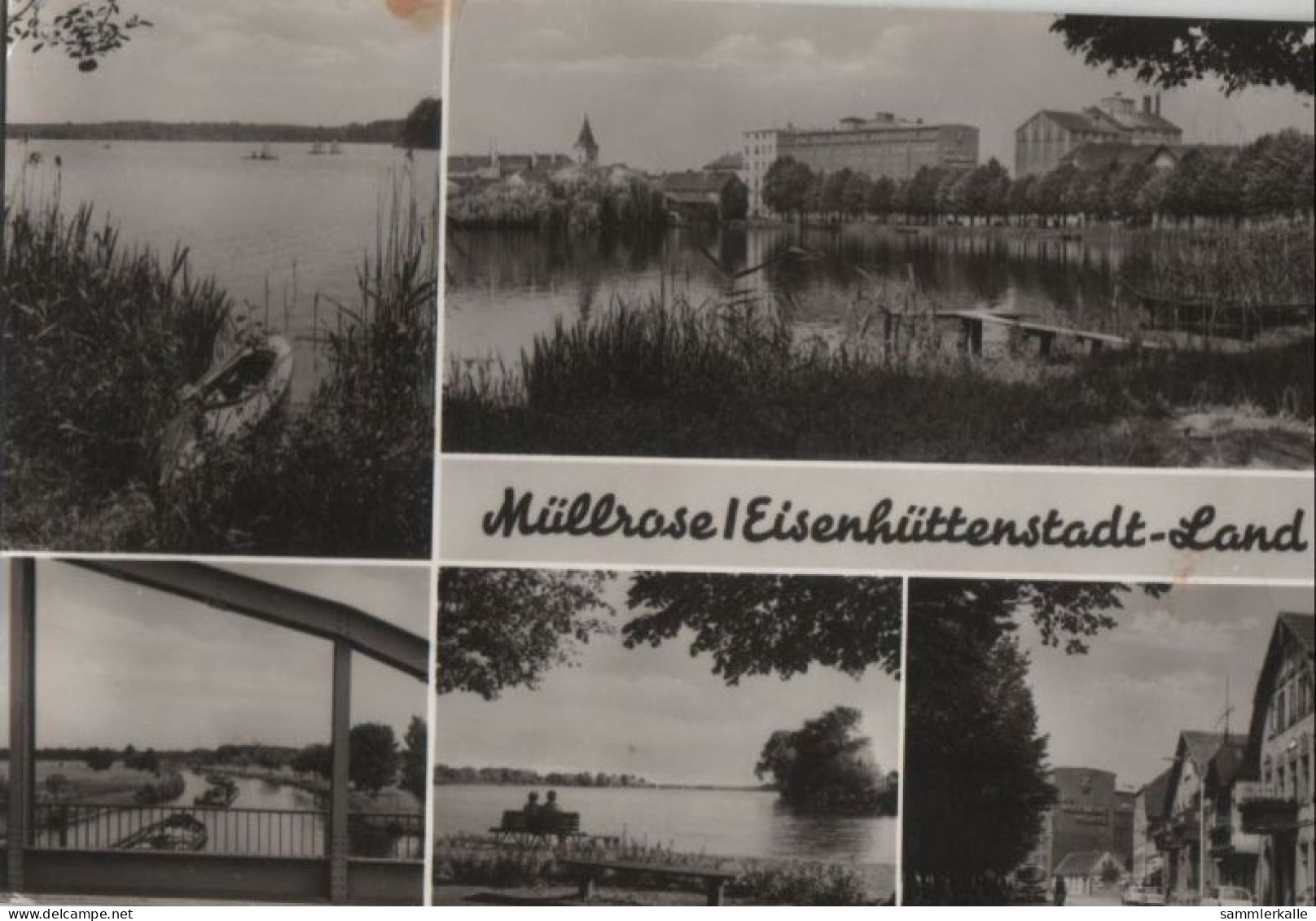 79920 - Müllrose - 5 Teilbilder - 1977 - Muellrose